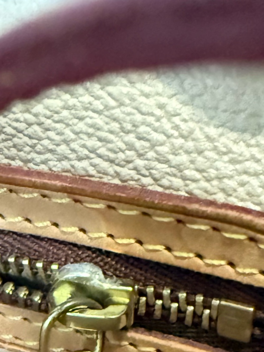 Louis Vuitton Monogram Canvas Bucket Bag - Brown/Tan Leather - Picture 9 of 14